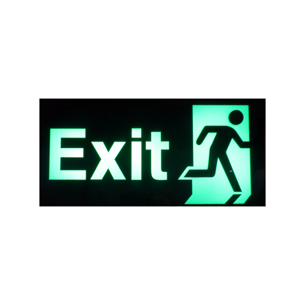 لایت باکس EXIT دکوراتیو