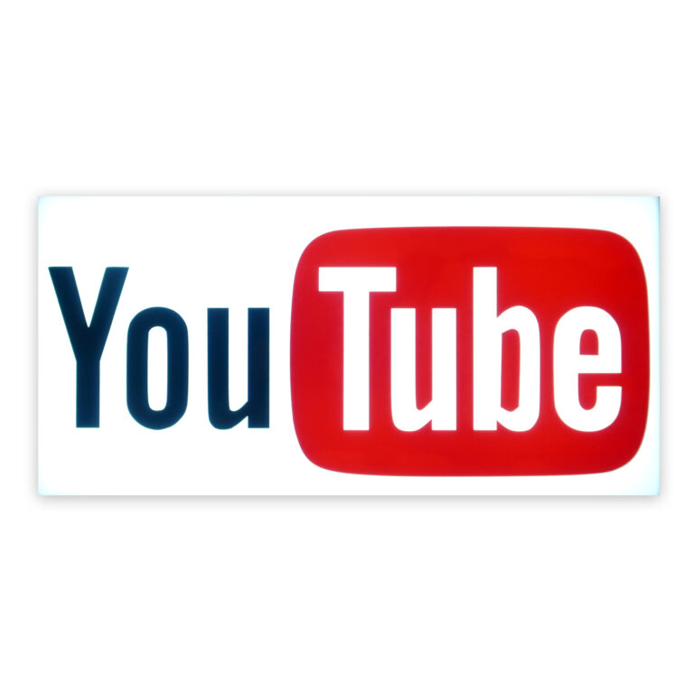 لایت باکس YOUTUBE دکوراتیو